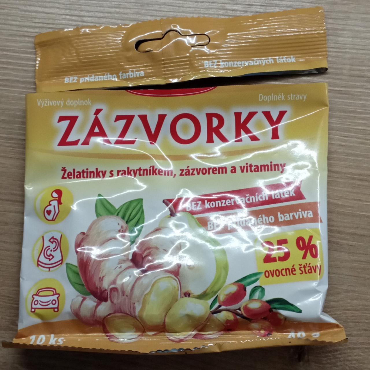 Fotografie - Zázvorky želatinky s rakytníkem, zázvorem a vitaminy Terezia