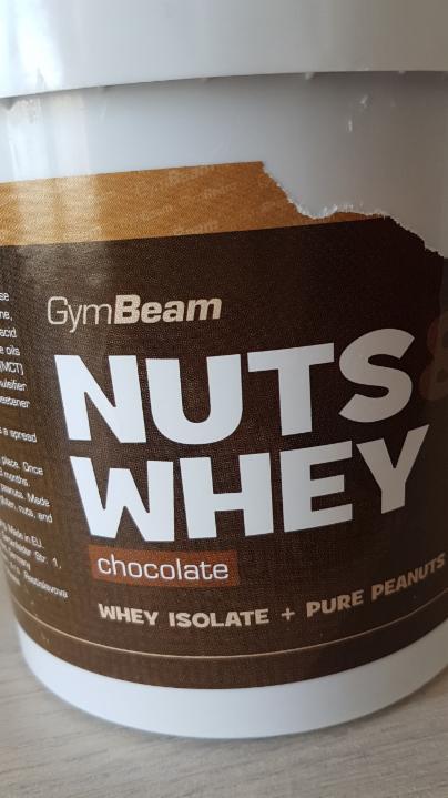 Fotografie - Nuts & Whey chocolate GymBeam