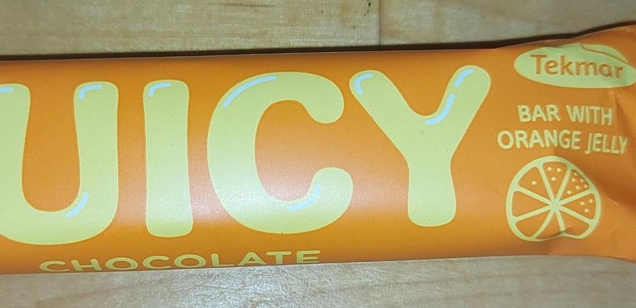 Fotografie - Jelly Juicy Chocolate Bar with Orange Jelly Tekmar