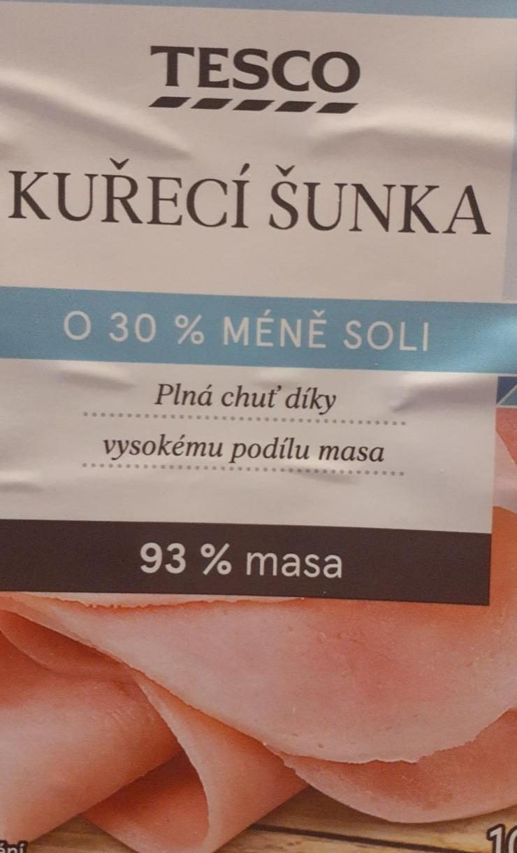 Fotografie - Kuracia Šunka 93 % mäsa Tesco