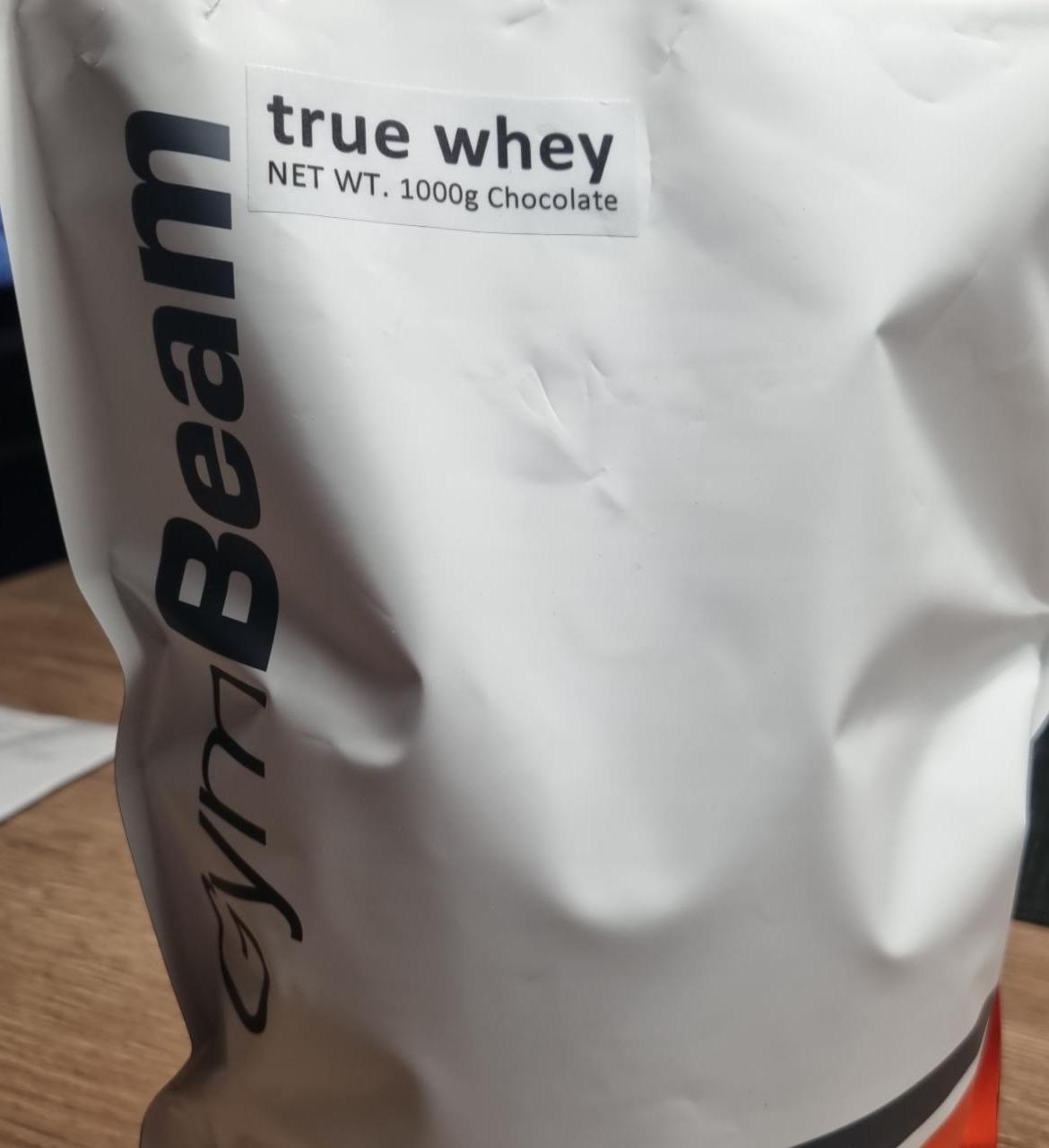 Fotografie - True whey Chocolate GymBeam