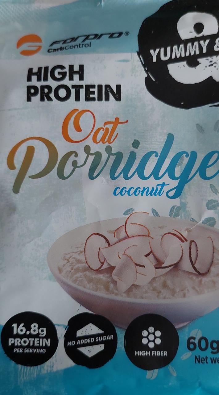 Fotografie - Oat porridge coconut Forpro