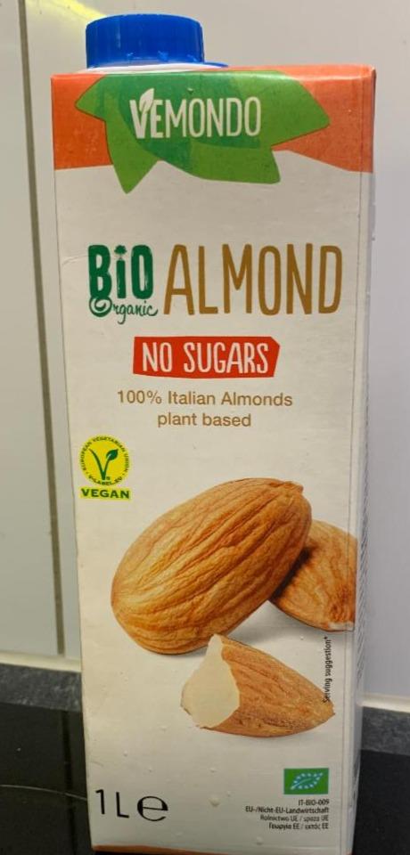 Fotografie - Almond no sugars Bio Organic Vemondo