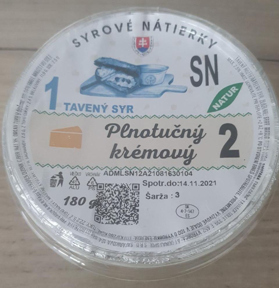 Fotografie - Plnotučný krémový tavený syr Farmfoods