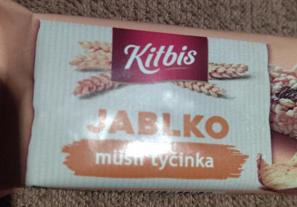 Fotografie - Kitbis jablko müsli tyčinka