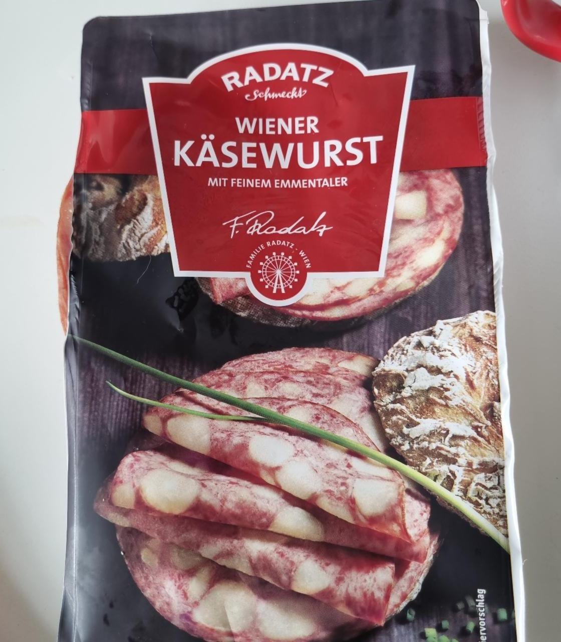 Fotografie - Wiener Käsewurst Radatz