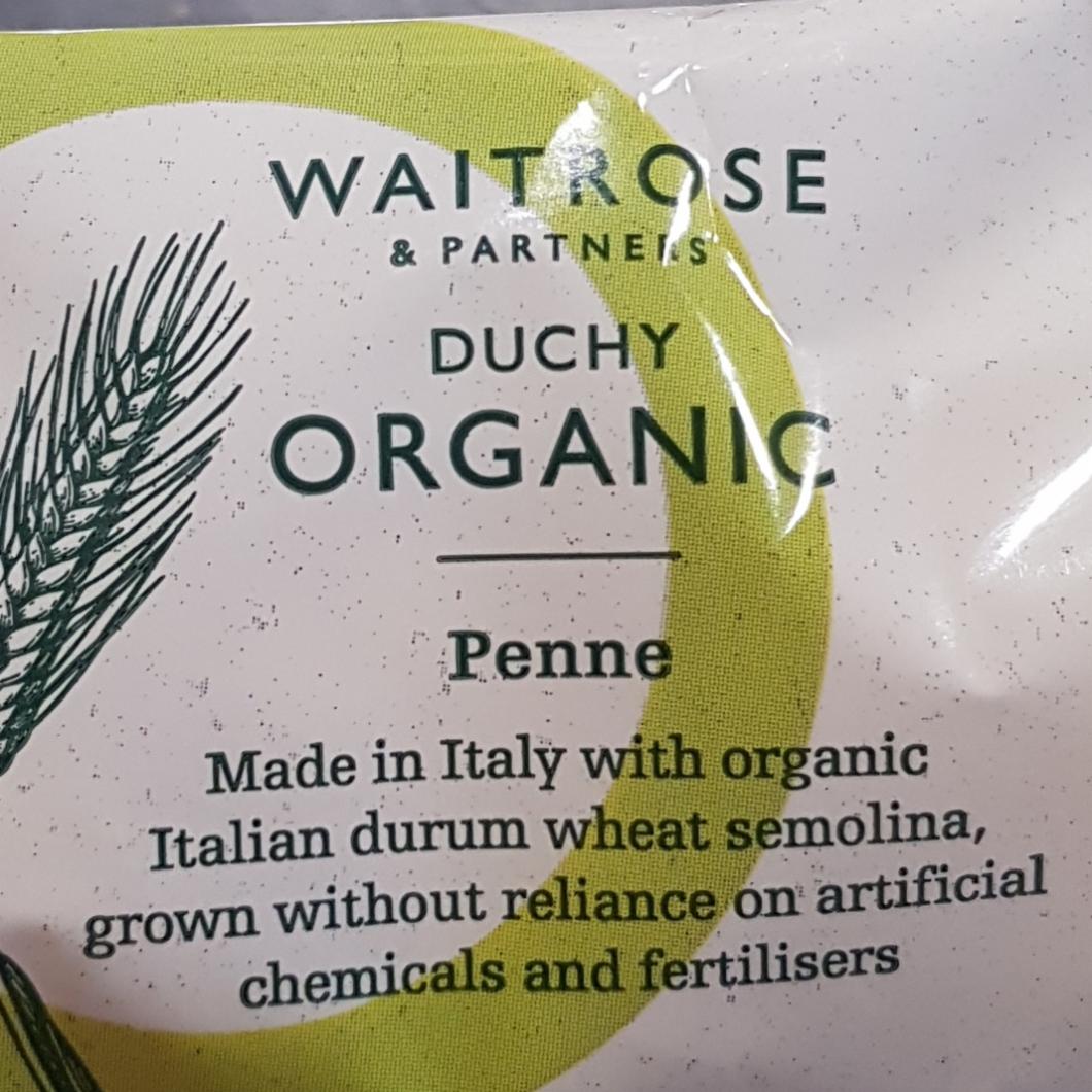 Fotografie - Duchy organic Penne Waitrose