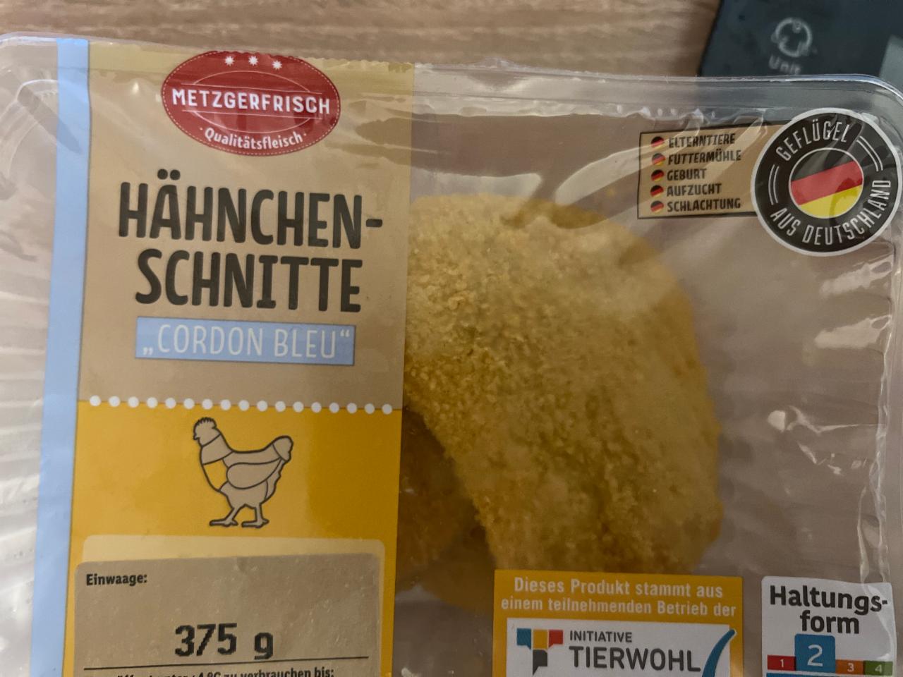 Fotografie - Hähnchen-schnitte Cordon bleu