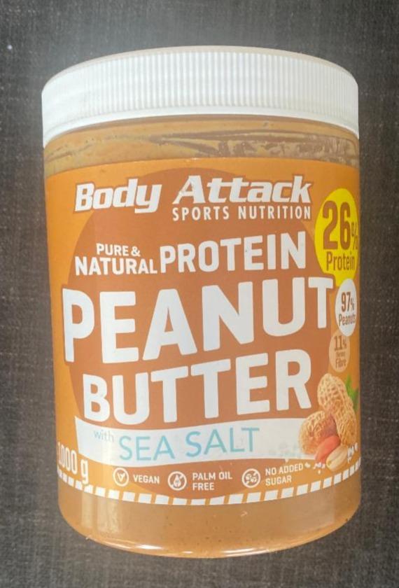 Fotografie - Peanut Butter Sea Salt 26 % protein Body Attack
