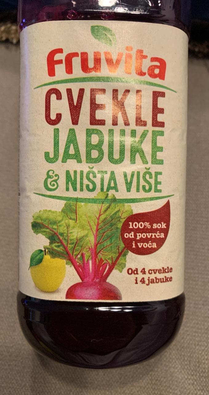 Fotografie - fruvita cvikla jablko