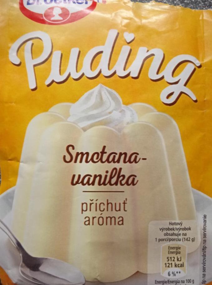 Fotografie - Puding Smotana vanilka Dr.Oetker