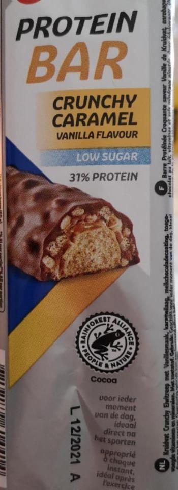Fotografie - Protein bar Crunchy caramel