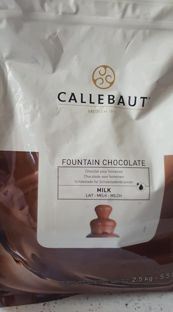 Fotografie - Callebaut fountain chocolate milk