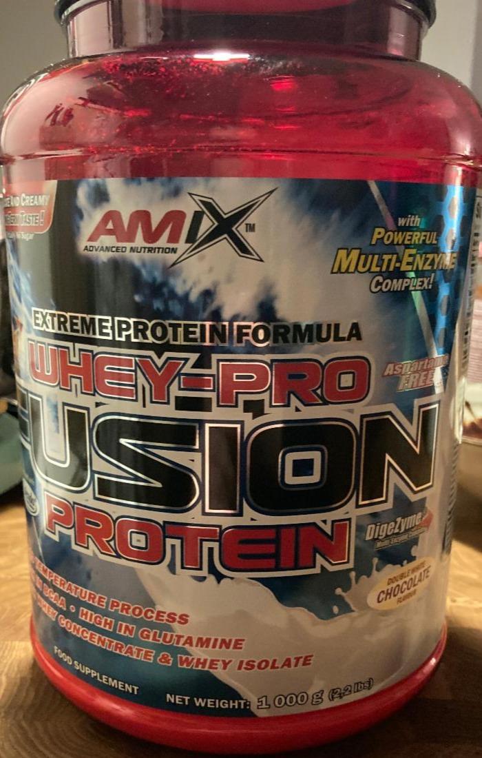 Fotografie - WheyPro Fusion Protein Double White Chocolate Amix Nutrition