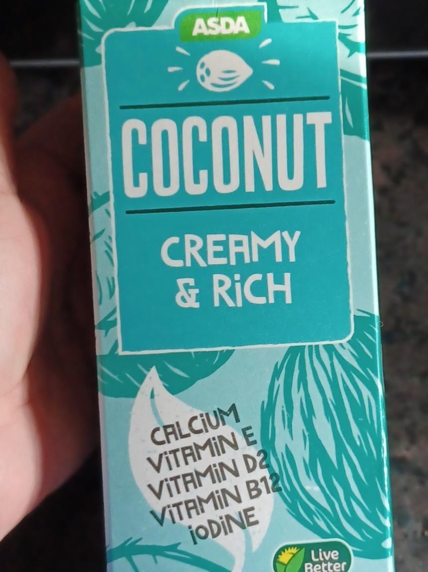 Fotografie - Coconut Creamy & Rich Asda