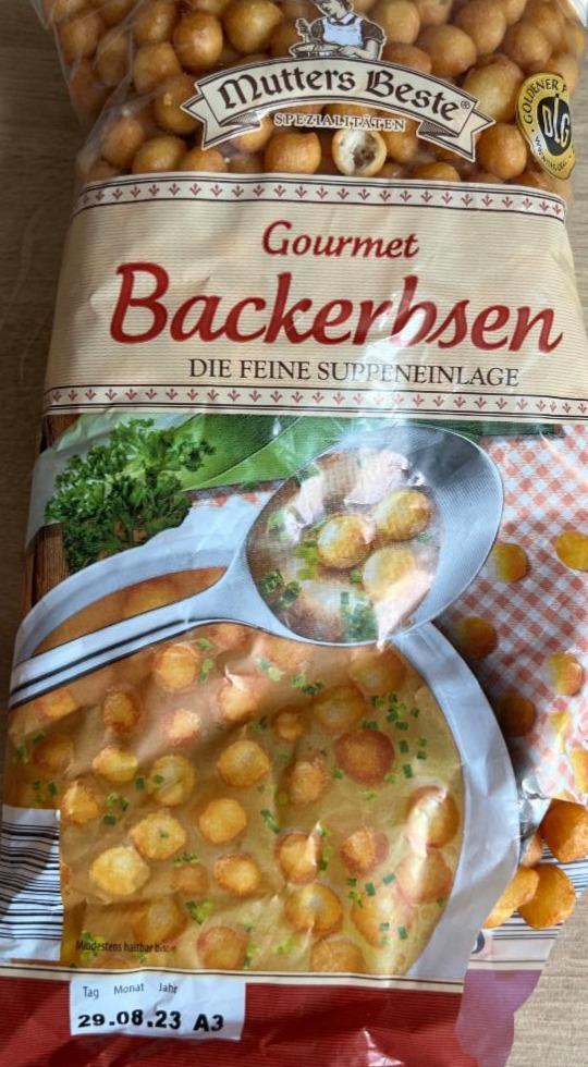 Fotografie - Gourmet Backerbsen Mutters Beste