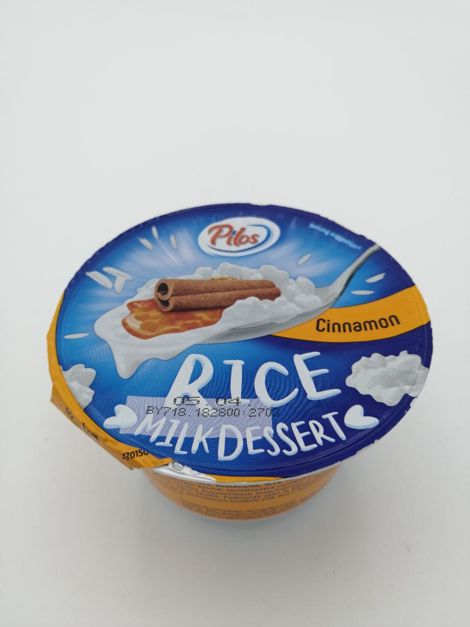 Fotografie - Milbona Rice Milk Dessert Cinnamon