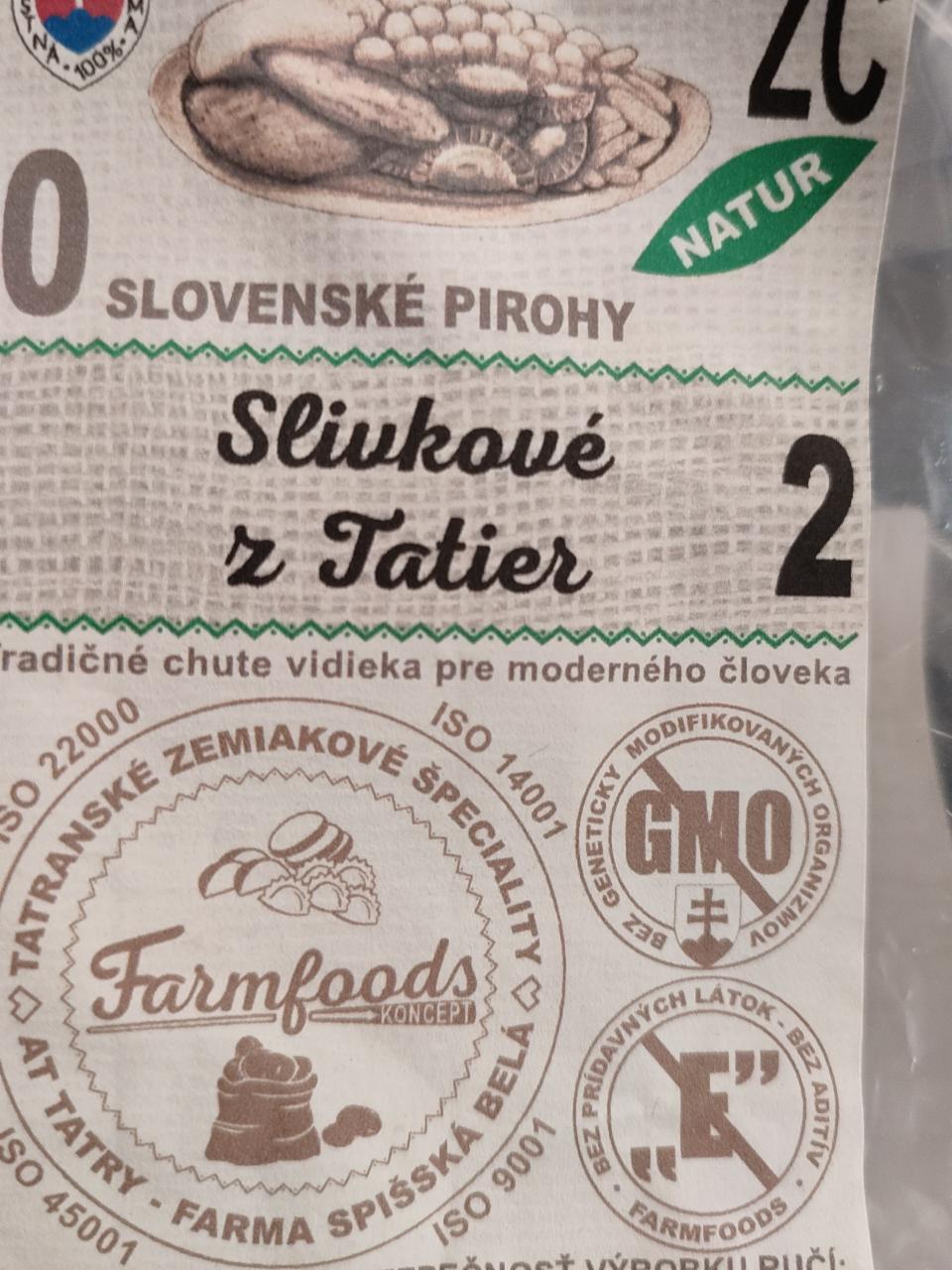 Fotografie - Slovenské pirohy Slivkové z Tatier Farmfoods