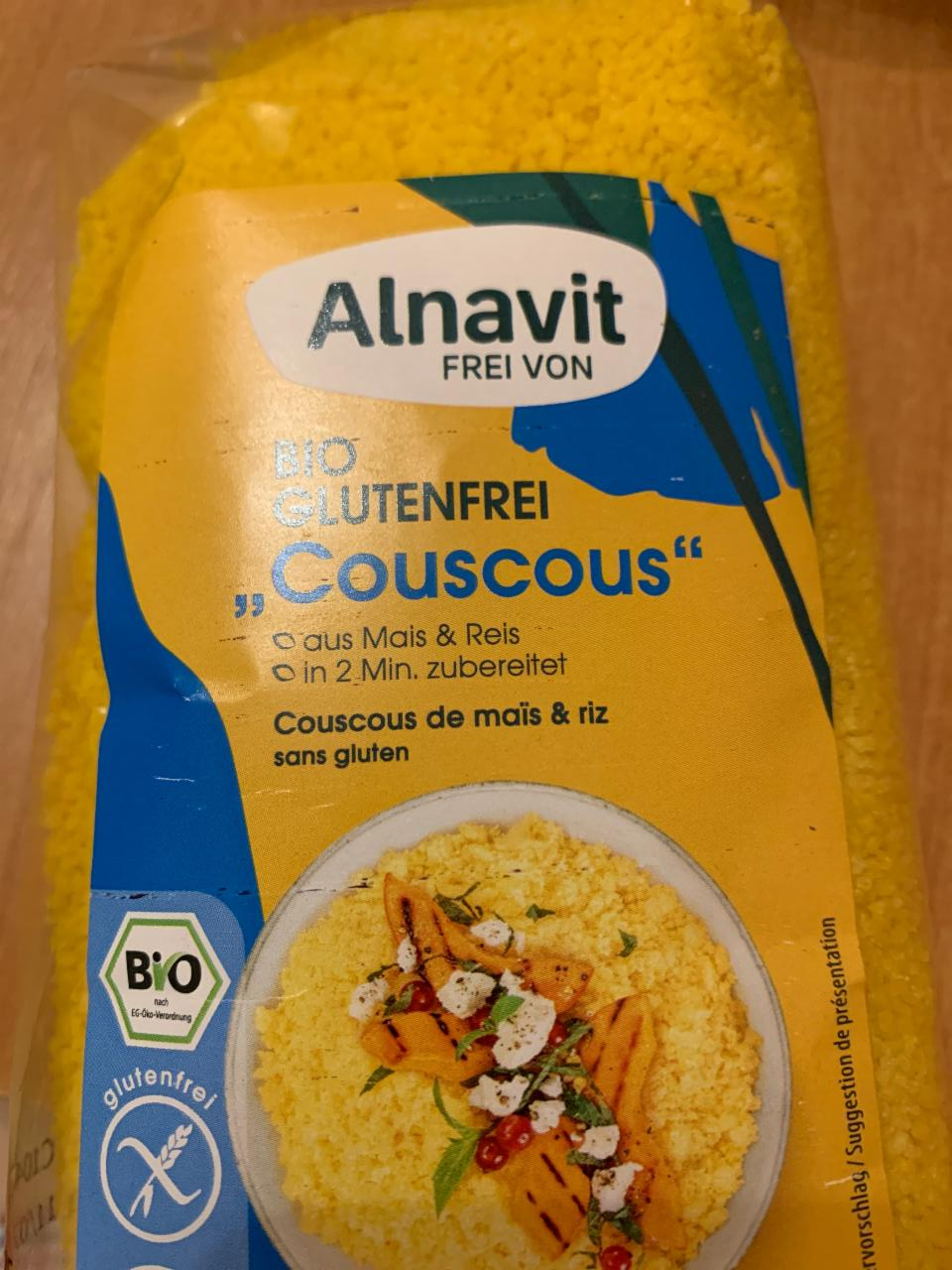 Fotografie - Bio glutenfrei Couscous Alnavit