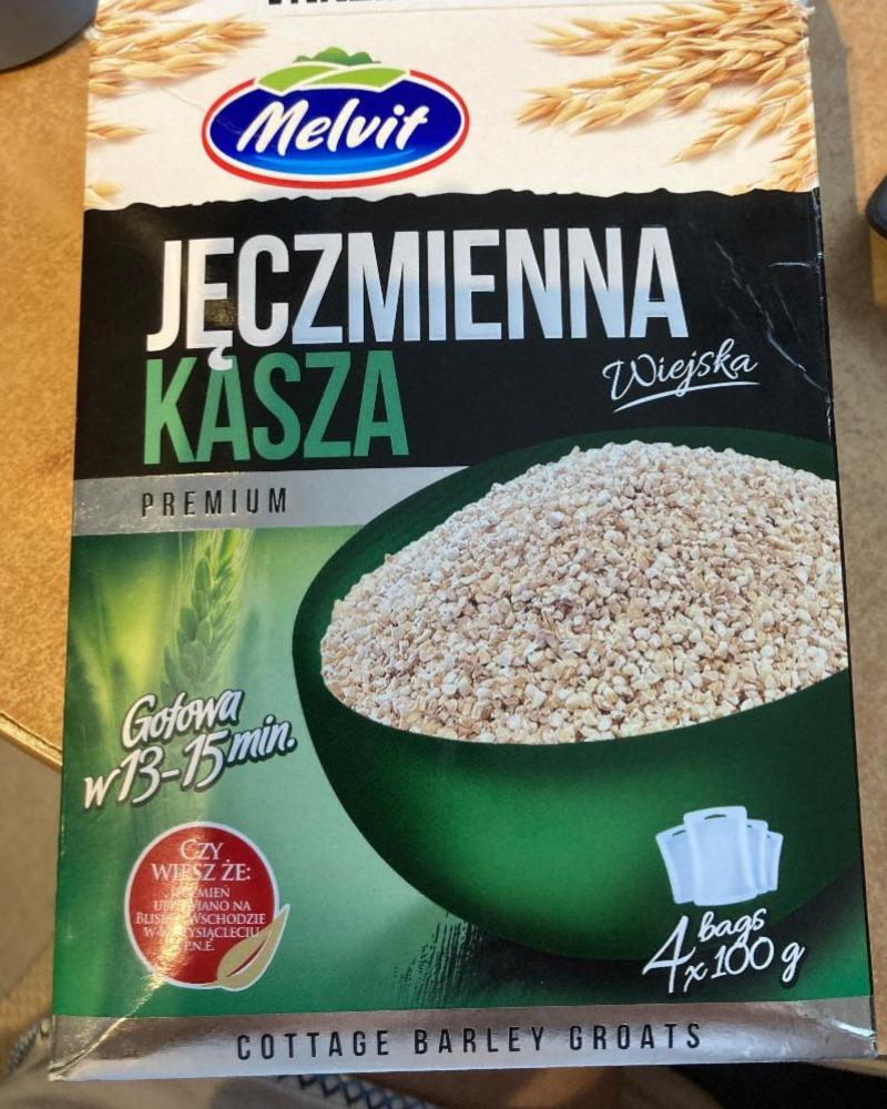 Fotografie - Kasza jęczmienna wiejska premium Melvit