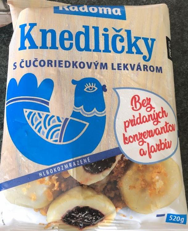 Fotografie - Knedličky s čučoriedkovým lekvárom hlbkozmrazené Radoma