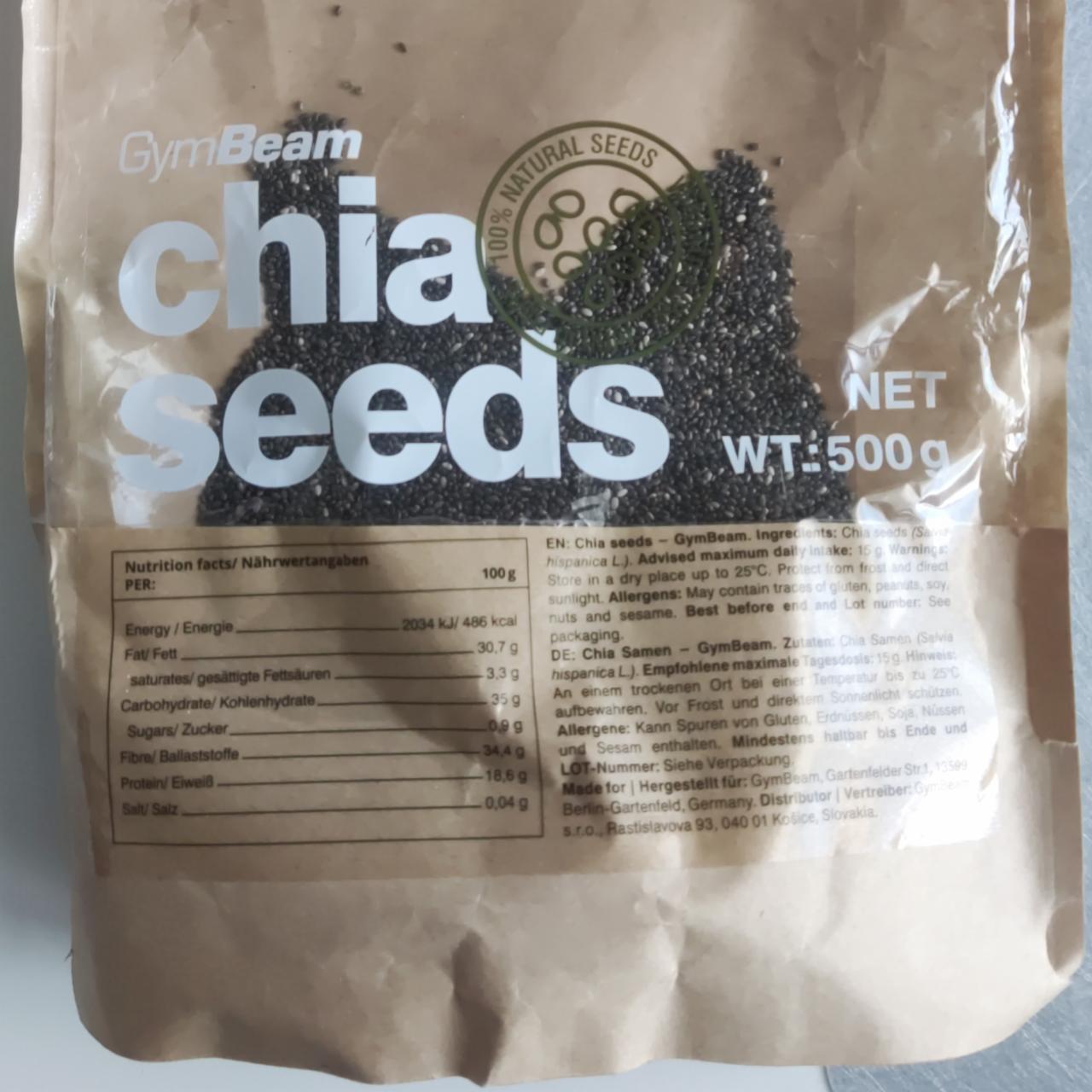 Fotografie - Chia seeds GymBeam