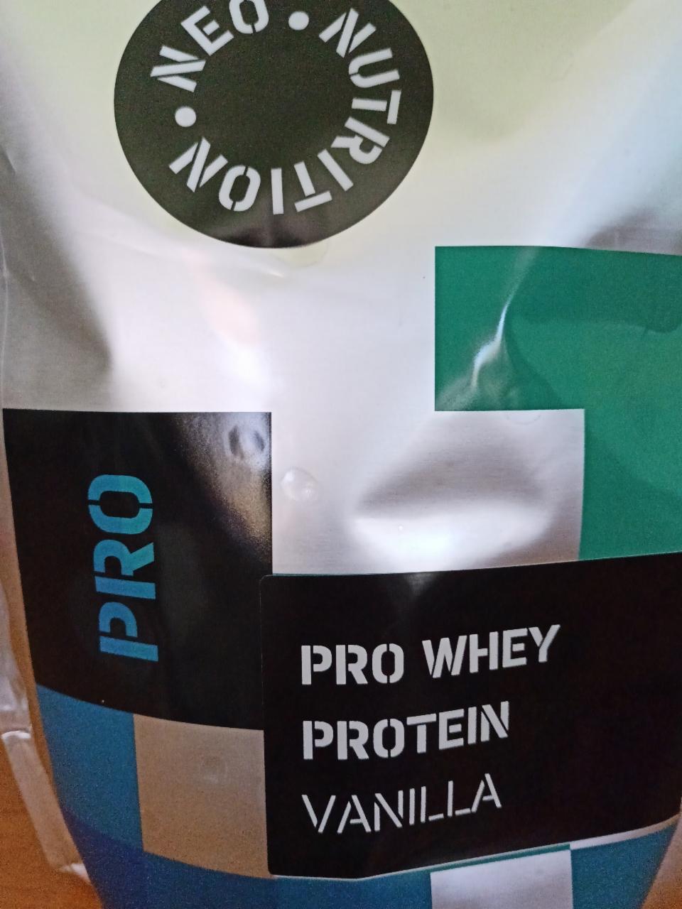 Fotografie - Pro Whey Protein Vanilla Neo Nutrition