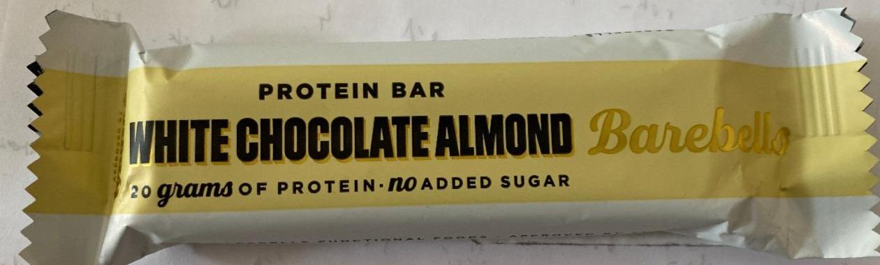 Fotografie - Protein Bar White chocolate almond Barebells