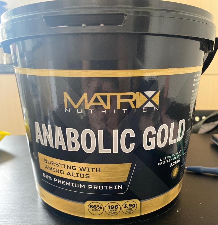 Fotografie - Anabolic gold 86% Premium protein Matrix