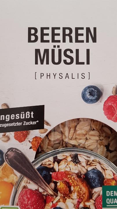 Fotografie - Beeren musli physalis WYLD