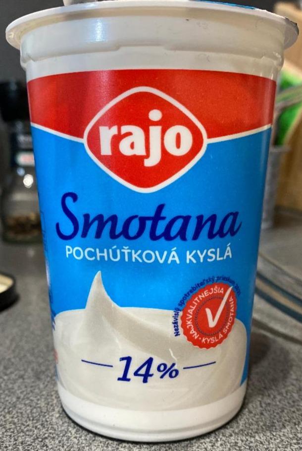 Fotografie - Rajo smotana pochúťková kyslá 14%