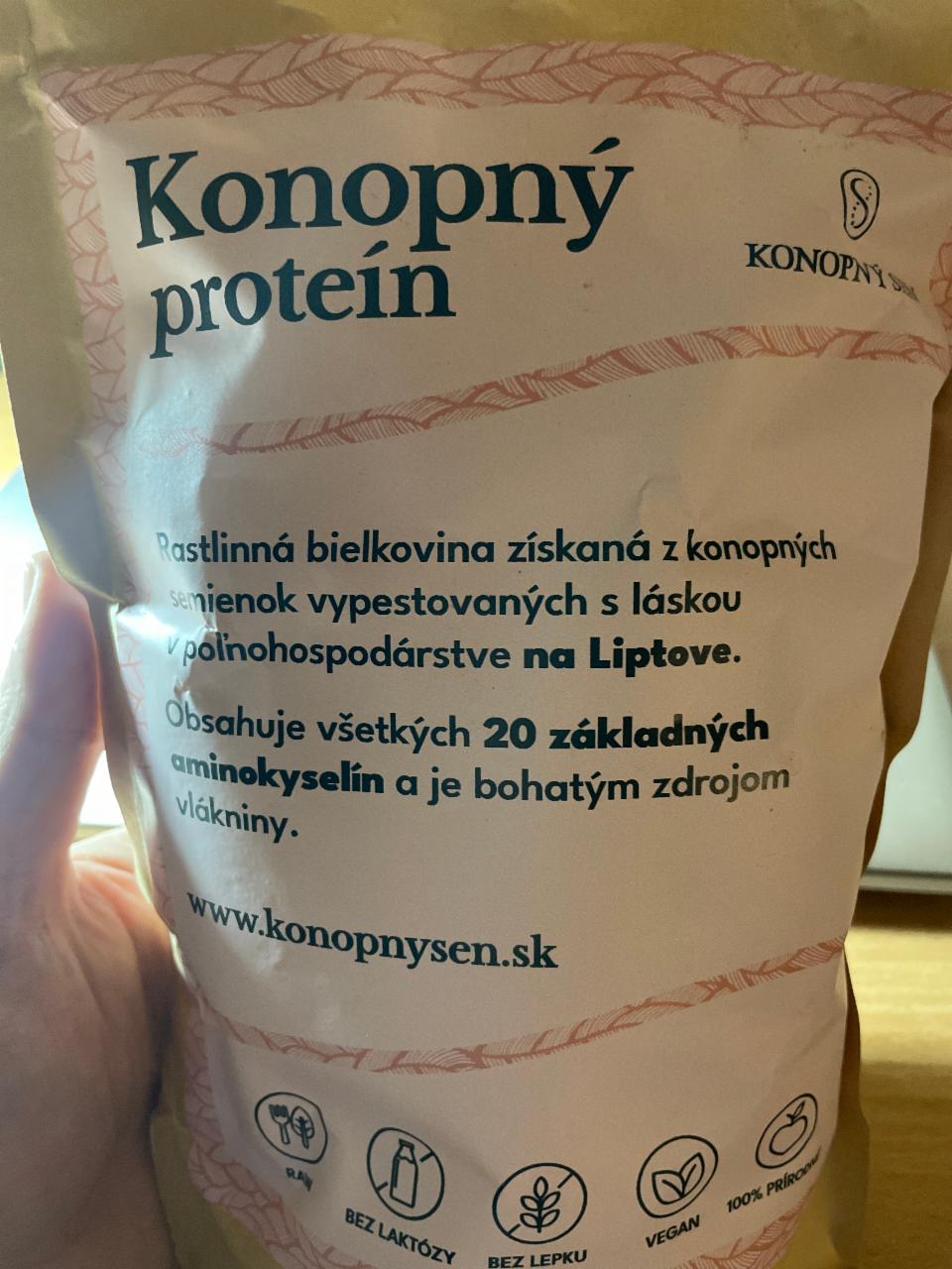 Fotografie - Konopný proteín Konopný sen