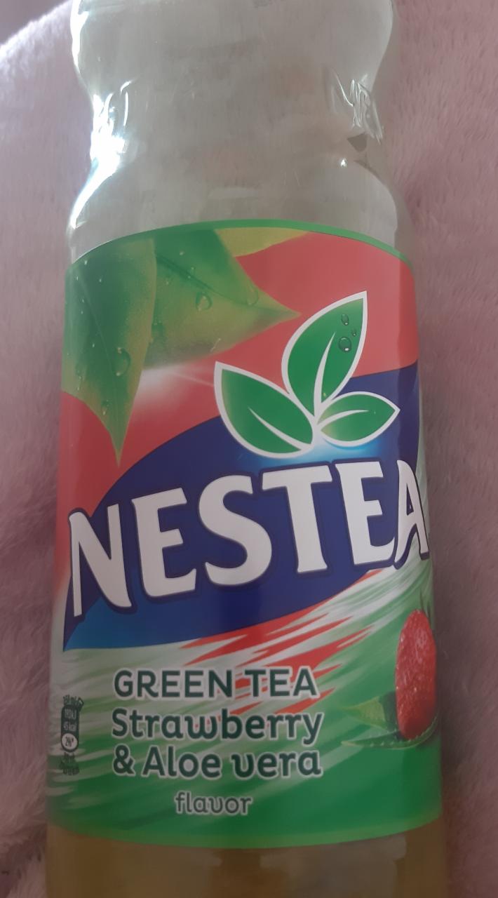 Fotografie - Nestea green tea strawberry & aloe vera