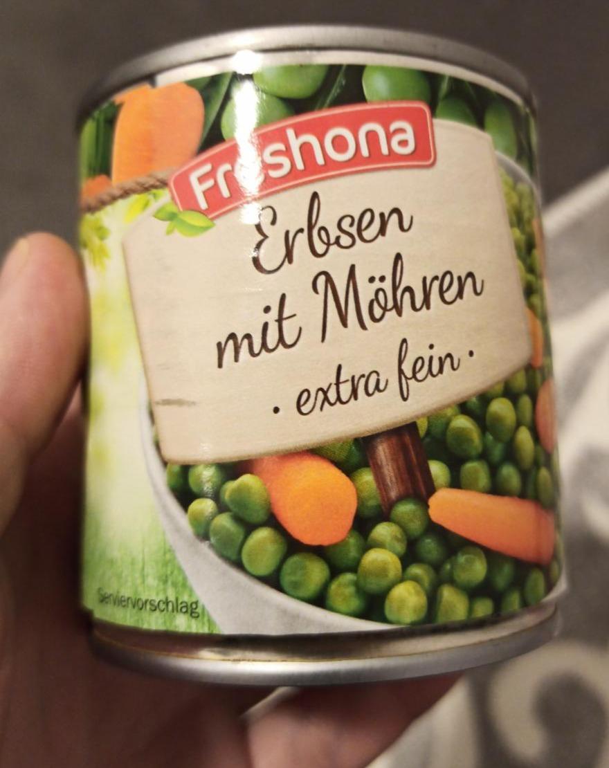 Fotografie - Erbsen mit möhren Freshona