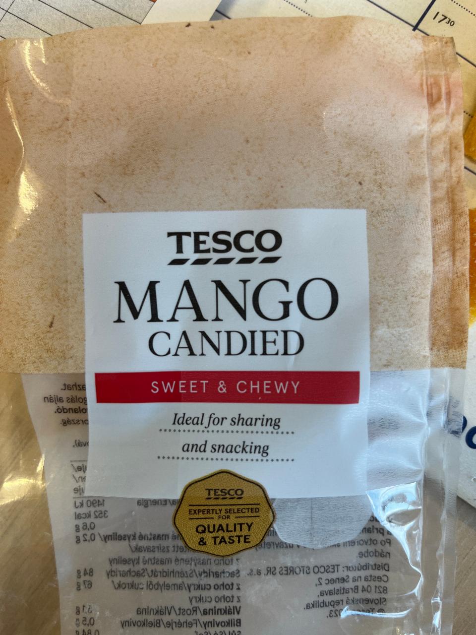 Fotografie - Mango Candied Tesco