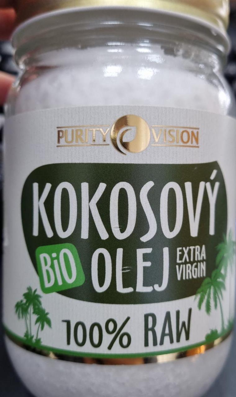 Fotografie - Kokosový olej Bio extra virgin raw Purity Vision