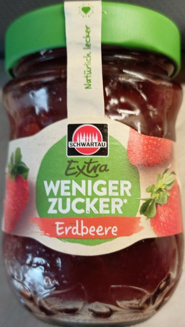 Fotografie - Extra weniger Zucker Erdbeere Schwartau
