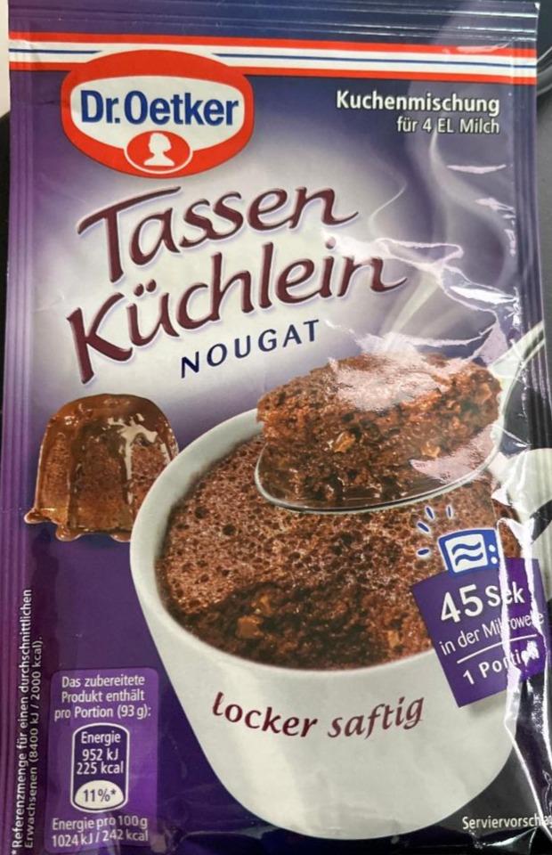 Fotografie - Tassen Küchlein Nougat Dr.Oetker