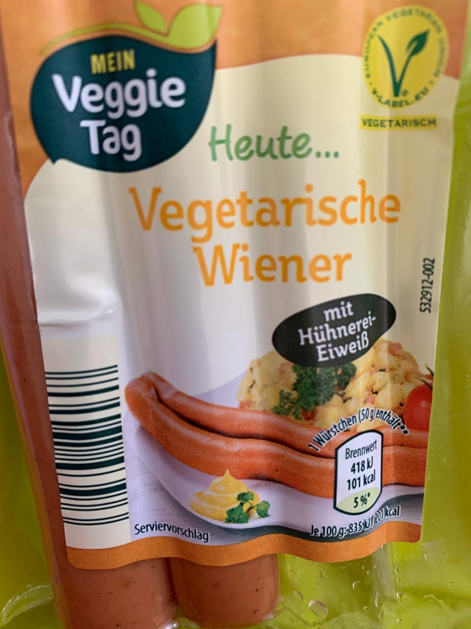 Fotografie - mein Veggie Tag vegetarische Wiener