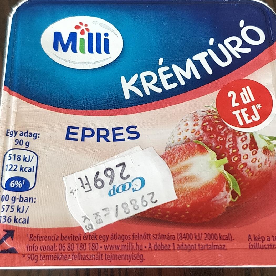 Fotografie - Krémtúró Epres Milli