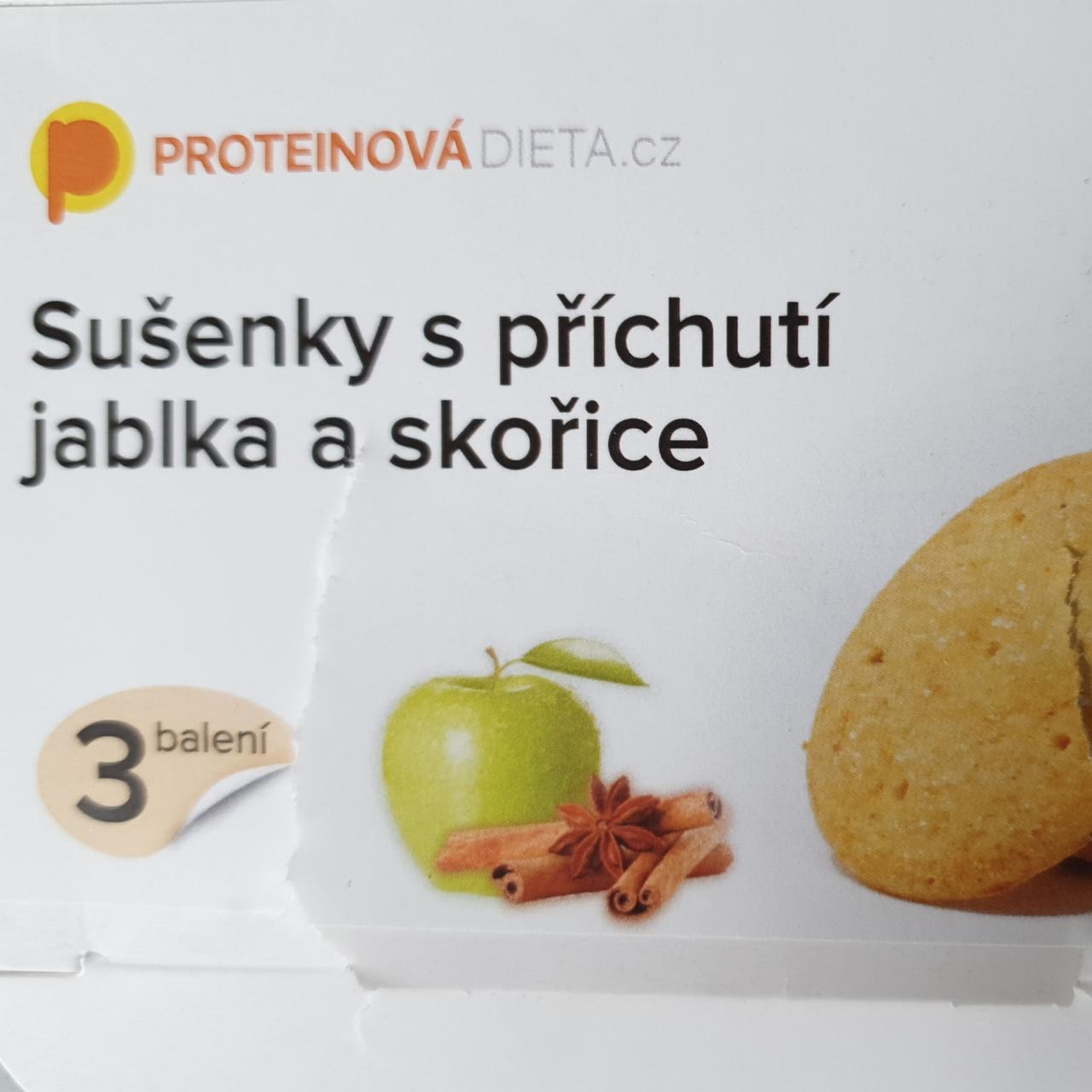 Fotografie - Sušenky s příchutí jablka a skořice ProteinováDieta.cz