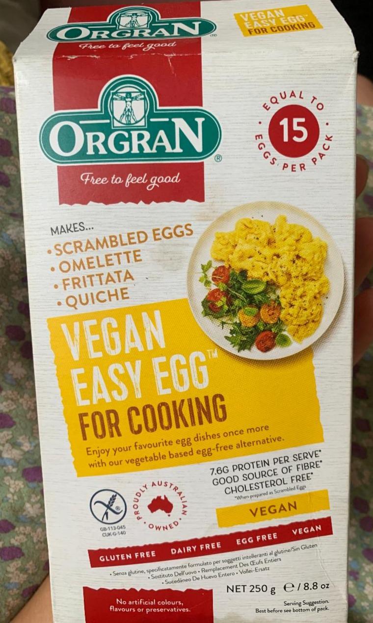 Fotografie - Vegan Easy Egg for cooking Orgran