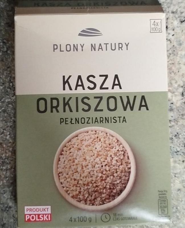 Fotografie - Kasza orkiszowa pełnoziarnista Plony Natury