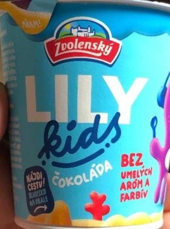 Fotografie - Lily kids čokoláda Zvolenský