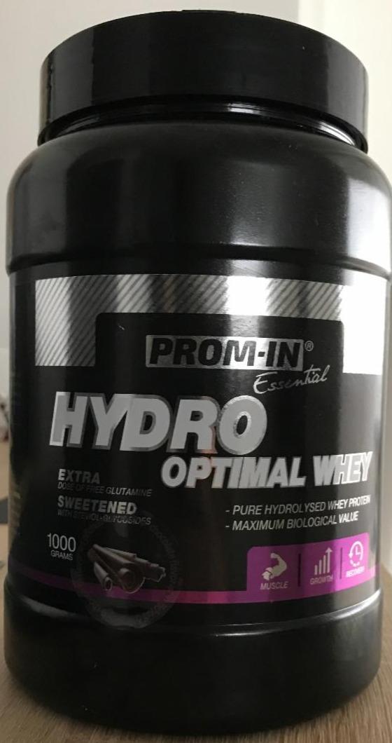 Fotografie - Essential hydro Optimal Whey chocolate Prom-in