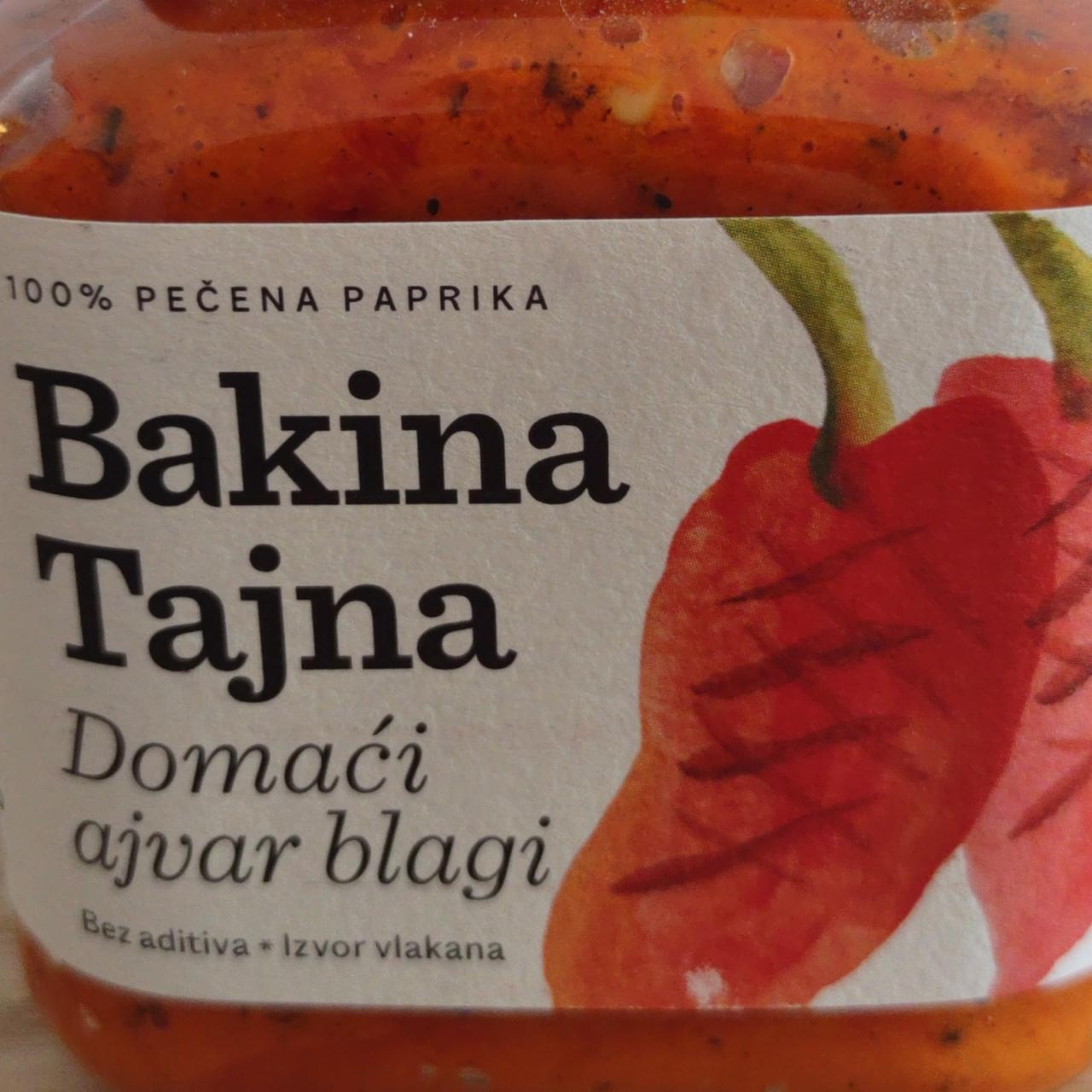 Fotografie - Domaći ajvar blagi Bakina Tajna