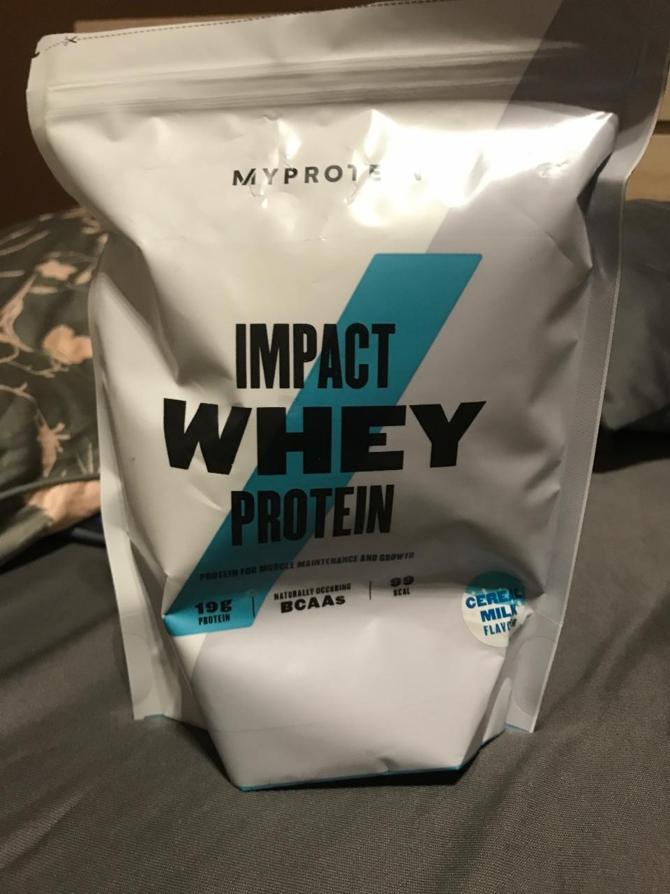 Fotografie - Impact Whey Protein Cereal Milk flavour Myprotein