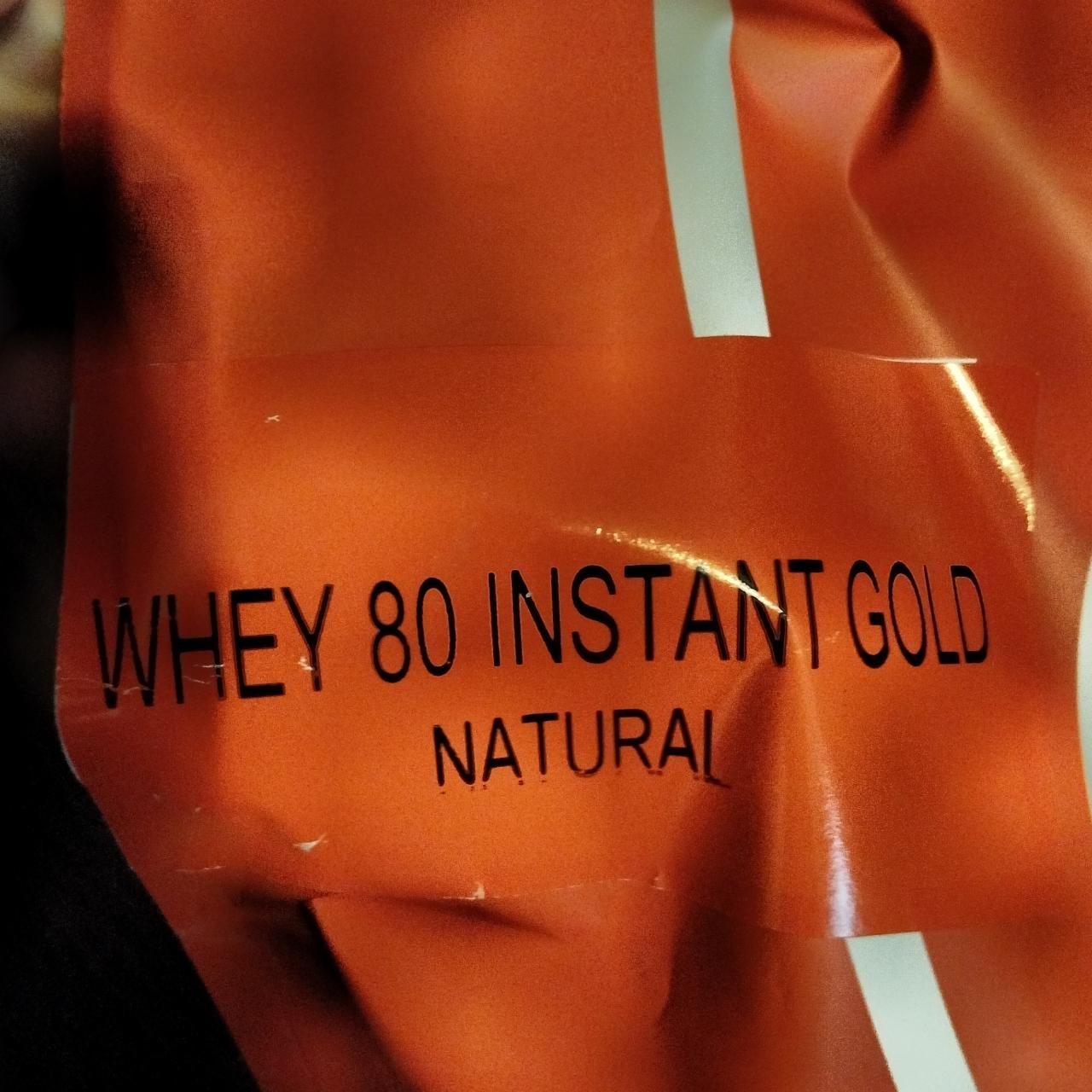 Fotografie - Whey 80 Instant Gold Natural Still Mass