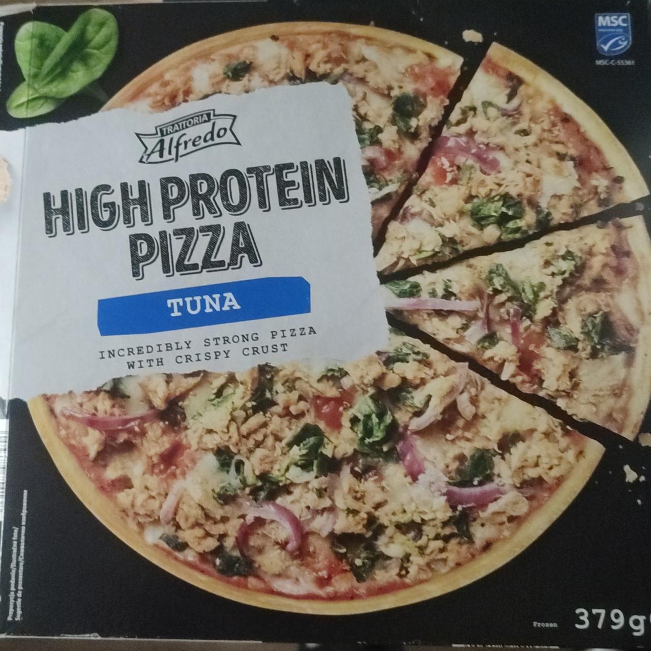 Fotografie - High Protein Pizza Tuna Trattoria Alfredo