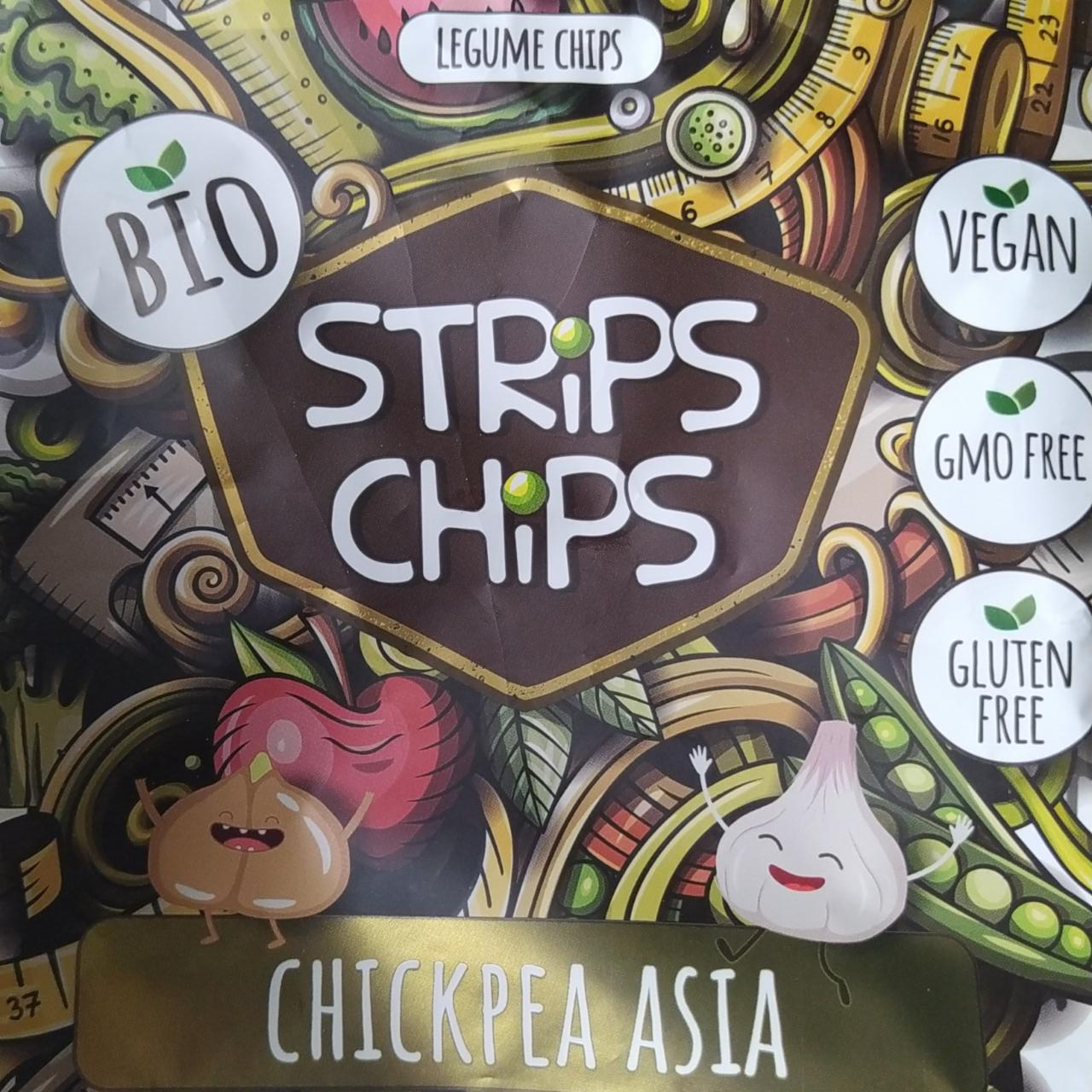 Fotografie - Strips chips Chickpea Asia